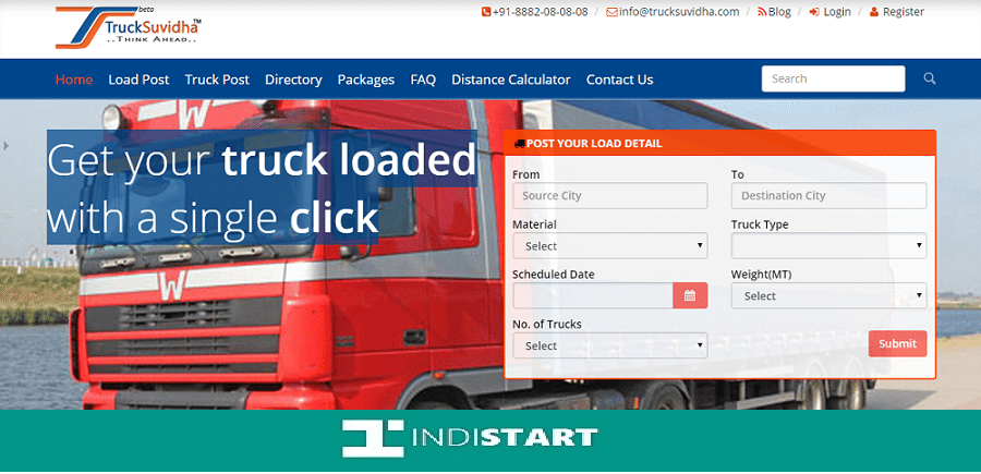 TruckSuvidha - Trucking services now going online in India