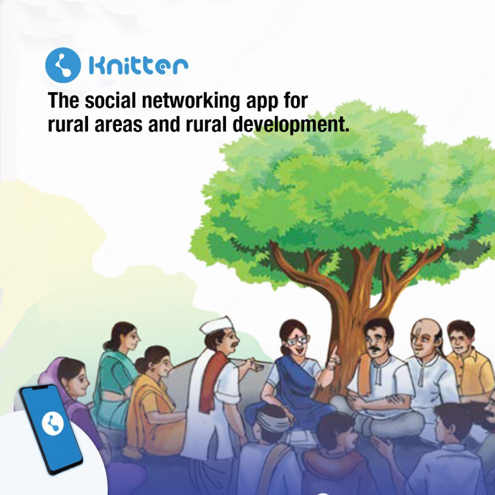 Knitter : Social Networking App for Rural India