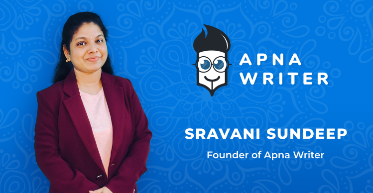 Sravani Sundeep Founder Apna Writer(2)-00634a0f